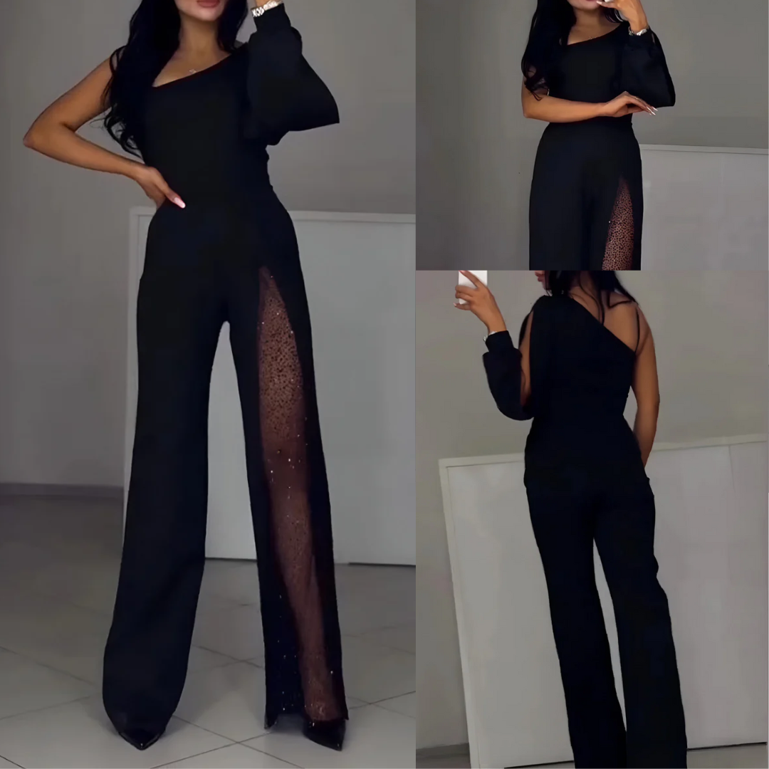 Eva | Mono moderno con pantalones anchos