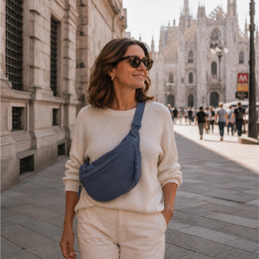 INDIGO | BOLSO DE HOMBRO AZUL