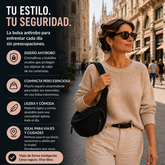 BRISA | BOLSO DE HOMBRO NEGRO