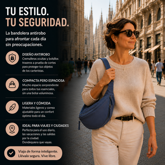 INDIGO | BOLSO DE HOMBRO AZUL