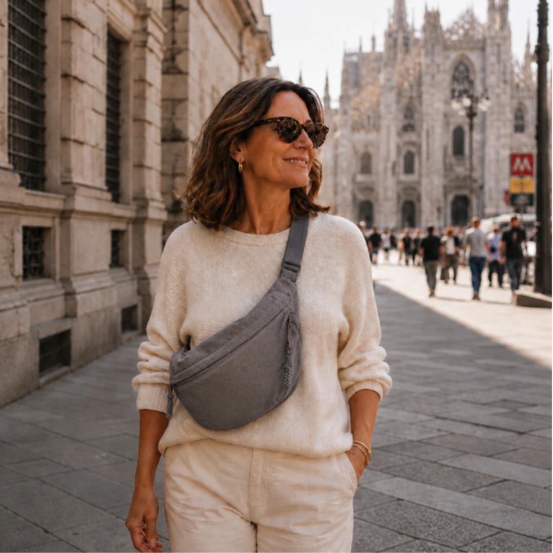 MALVA | BOLSO DE HOMBRO GRIS