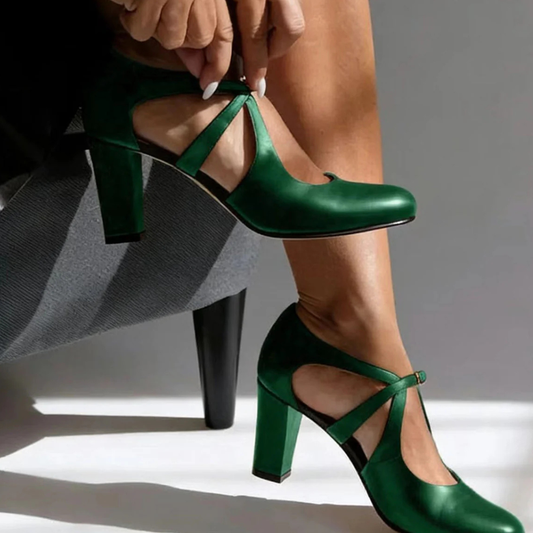 Camille | Elegantes tacones de piel