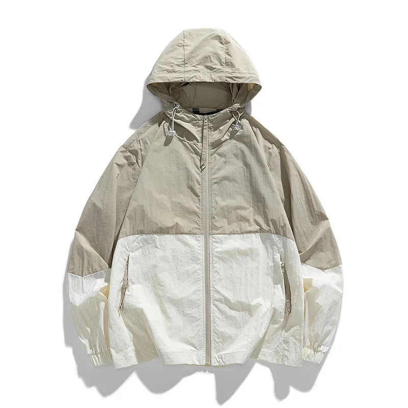 Martín | Chaqueta cortavientos con capucha