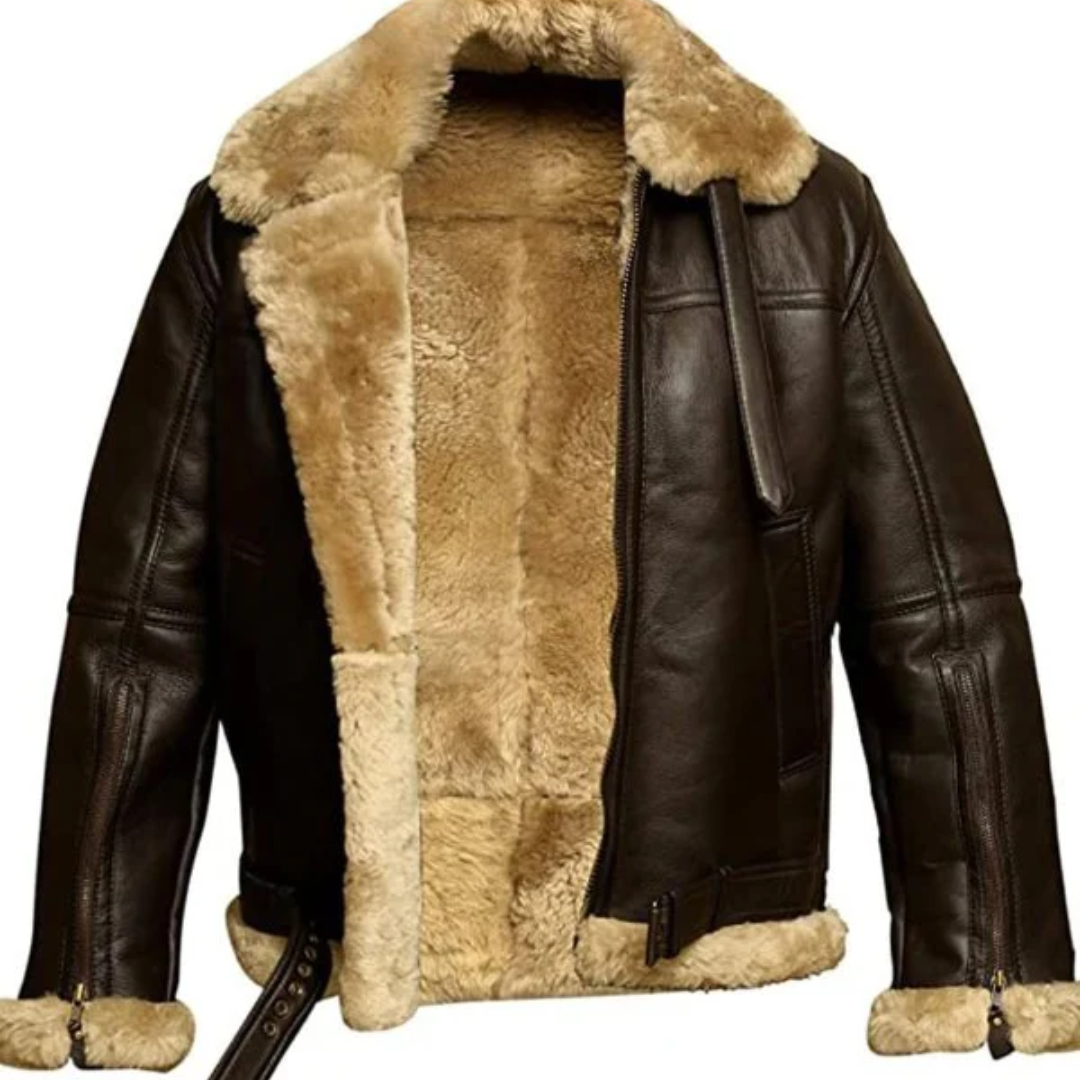 Mateo | Chaqueta de cuero resistente