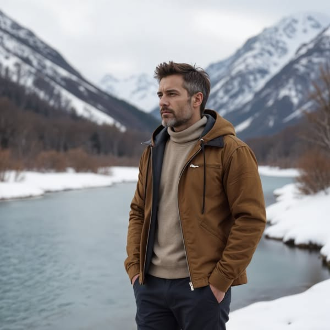 Isaac | Chaqueta clásica y elegante de estilo vintage con forro