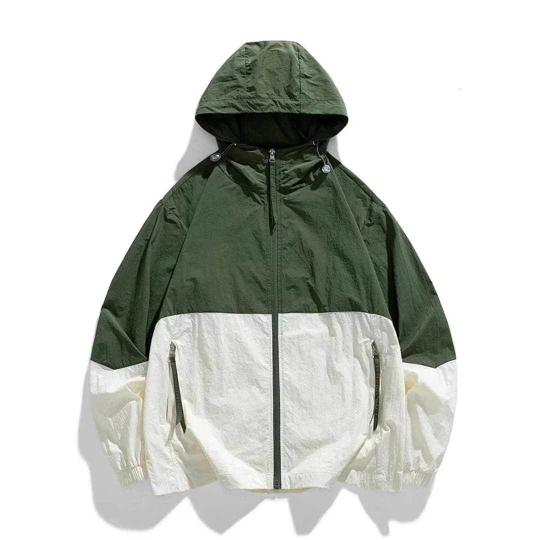 Martín | Chaqueta cortavientos con capucha