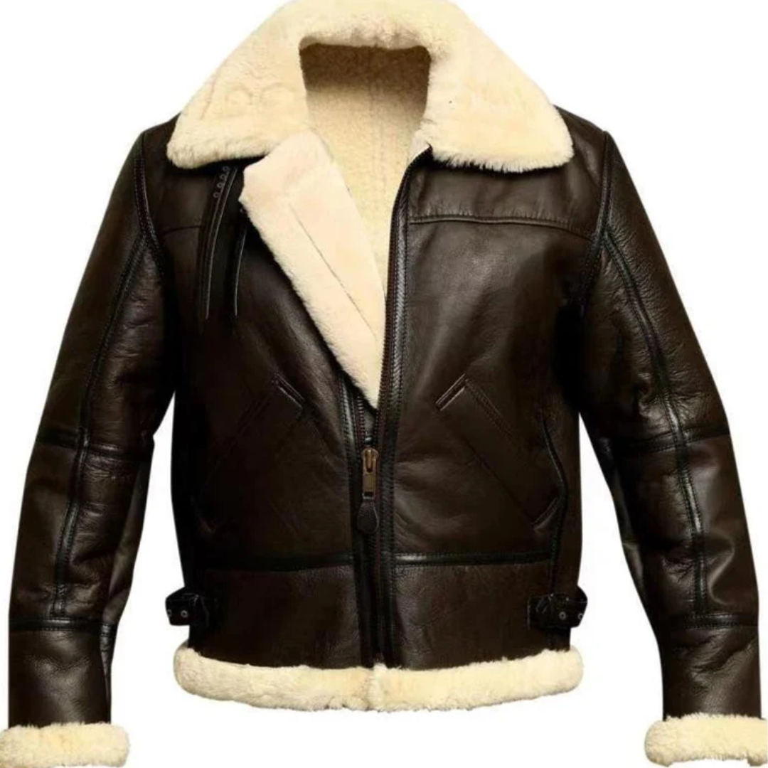Mateo | Chaqueta de cuero resistente