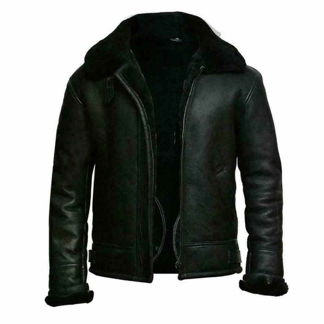 Mateo | Chaqueta de cuero resistente