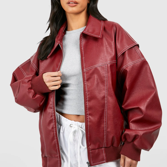 Noa | Bomber de cuero