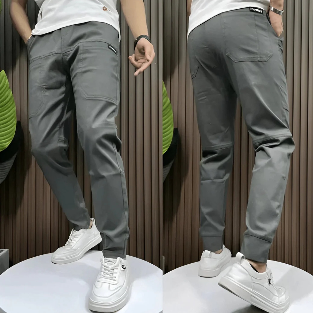 Tomás | Pantalones cargos elásticos premium
