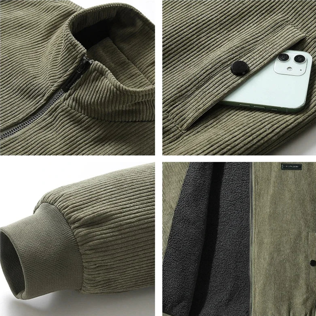 Jesús | Chaqueta de pana con forro polar