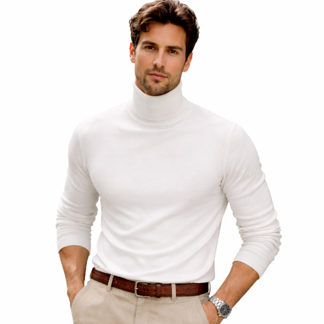 Oliver | Cuello de tortuga de lana