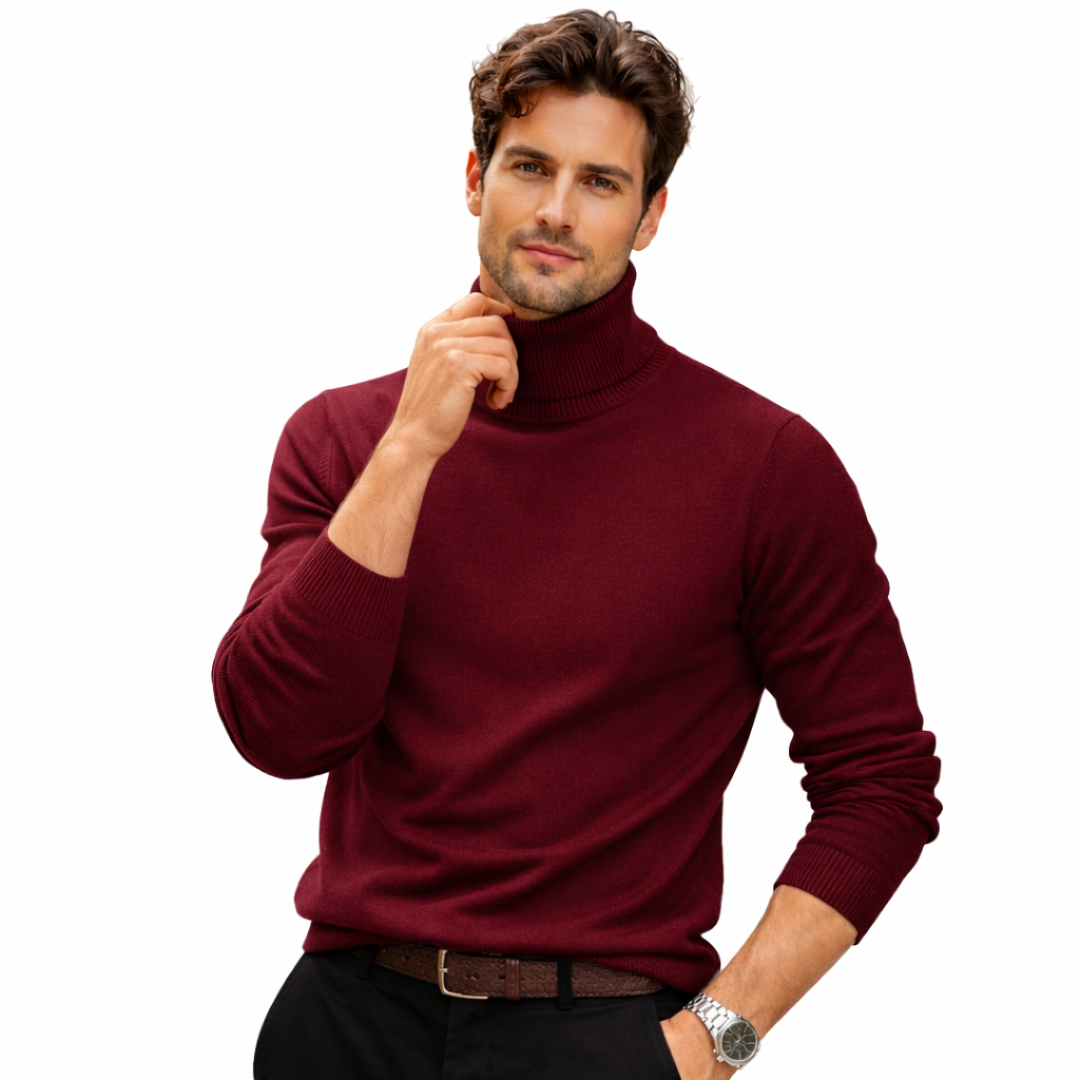 Oliver | Cuello de tortuga de lana