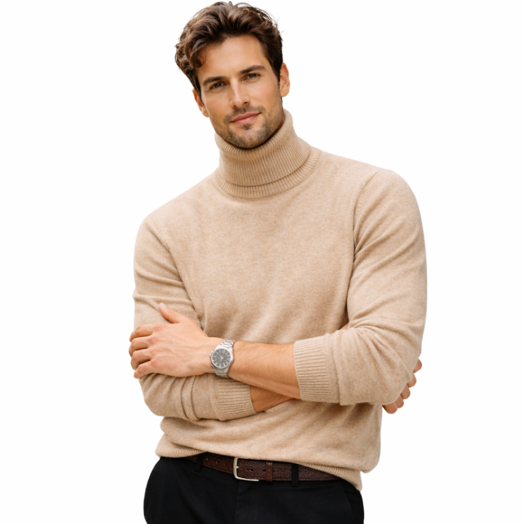 Oliver | Cuello de tortuga de lana