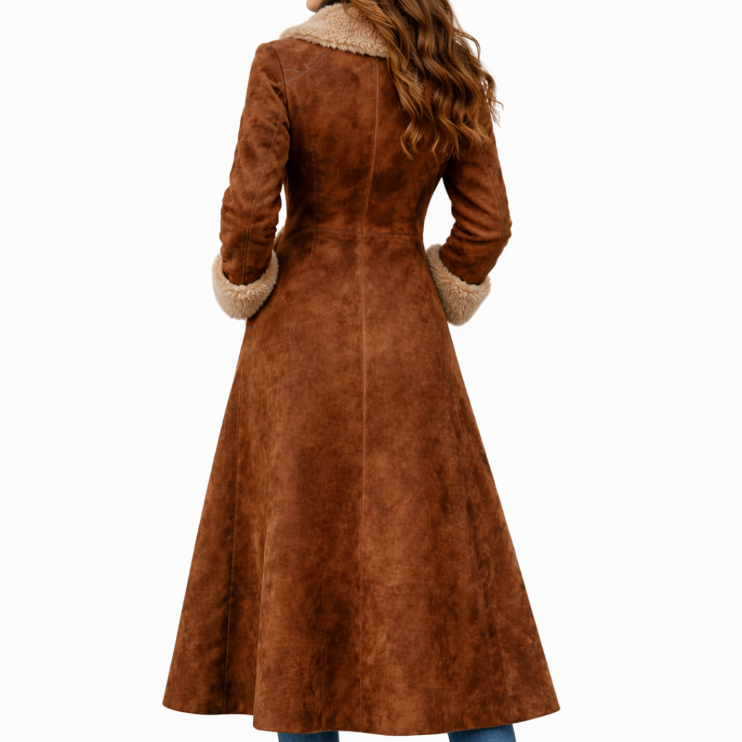 Claudia | Abrigo largo vintage