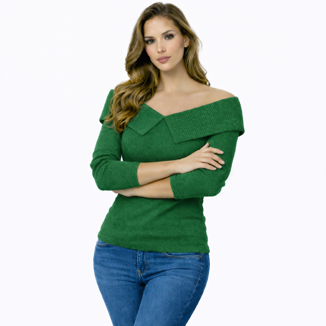 Anabel | Suéter cálido con cuello suave