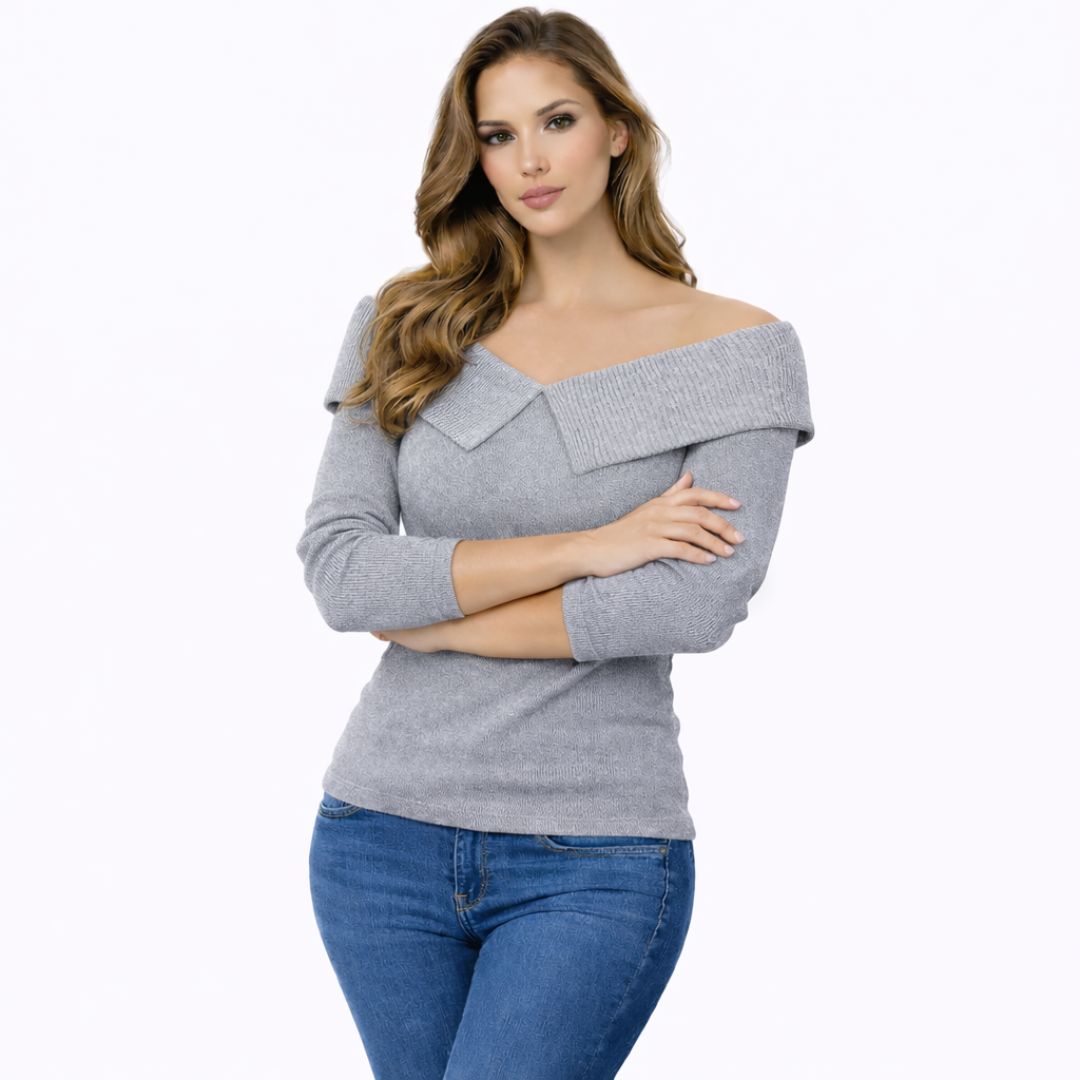 Anabel | Suéter cálido con cuello suave