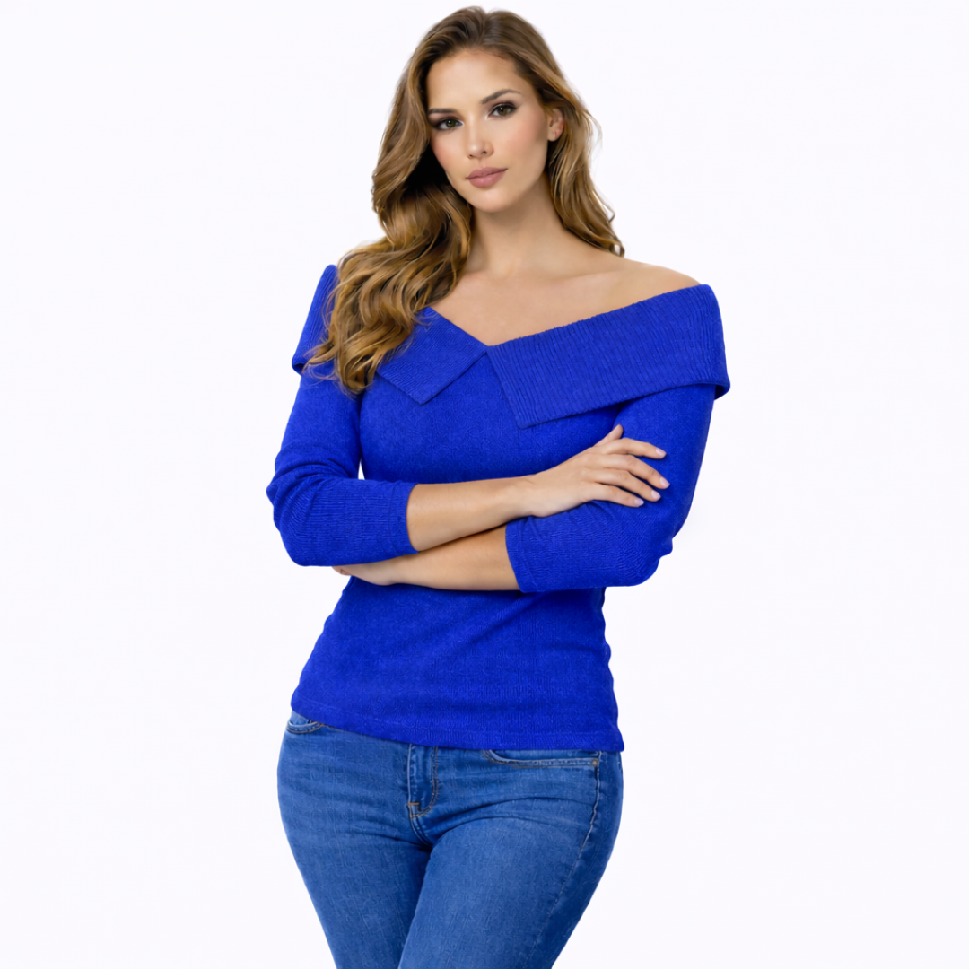 Anabel | Suéter cálido con cuello suave