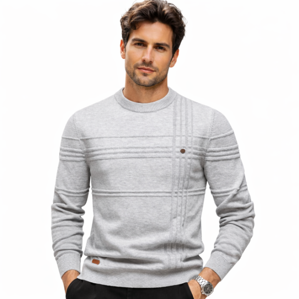 Félix | Jersey de hombre elegante con diseño de ruitas.