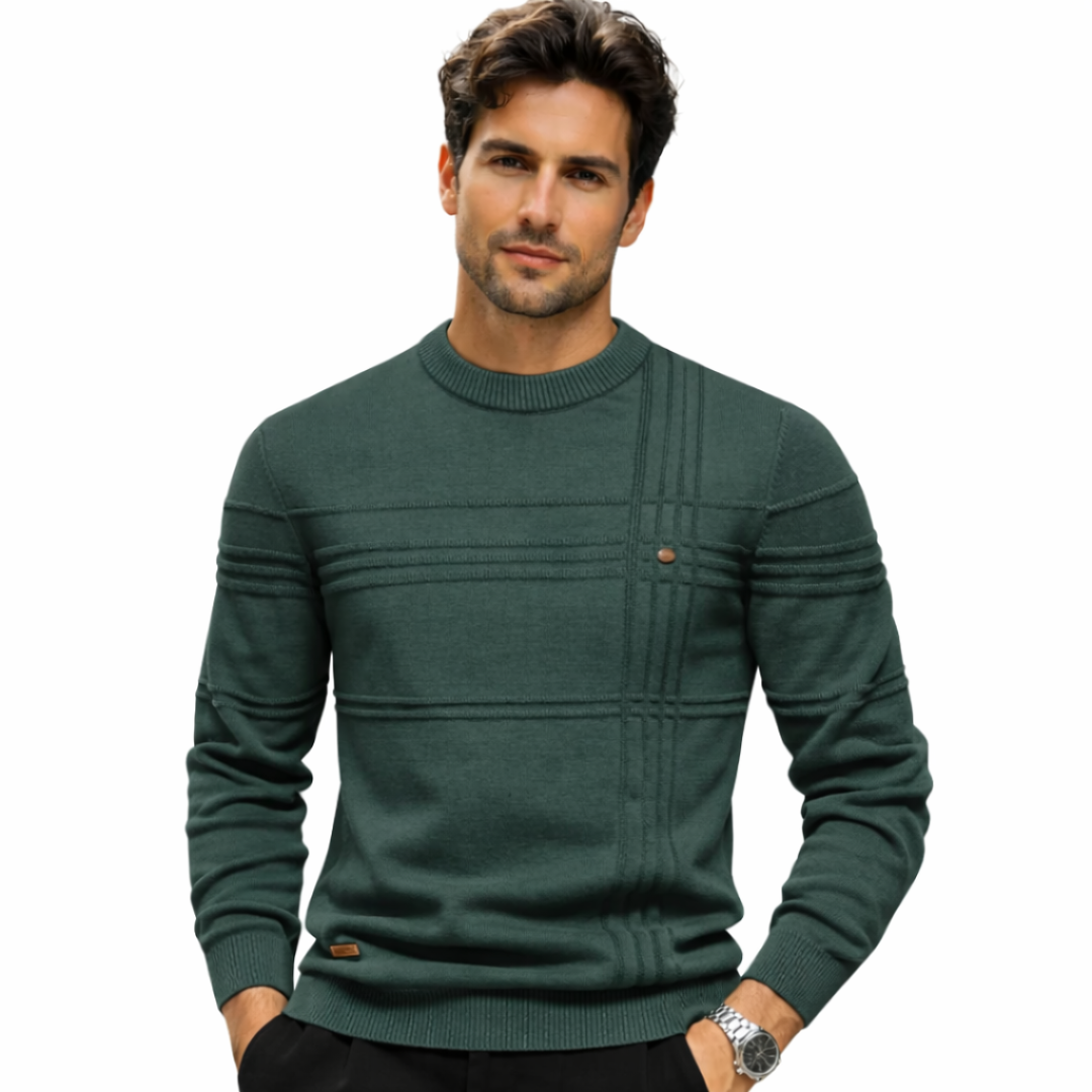 Félix | Jersey de hombre elegante con diseño de ruitas.