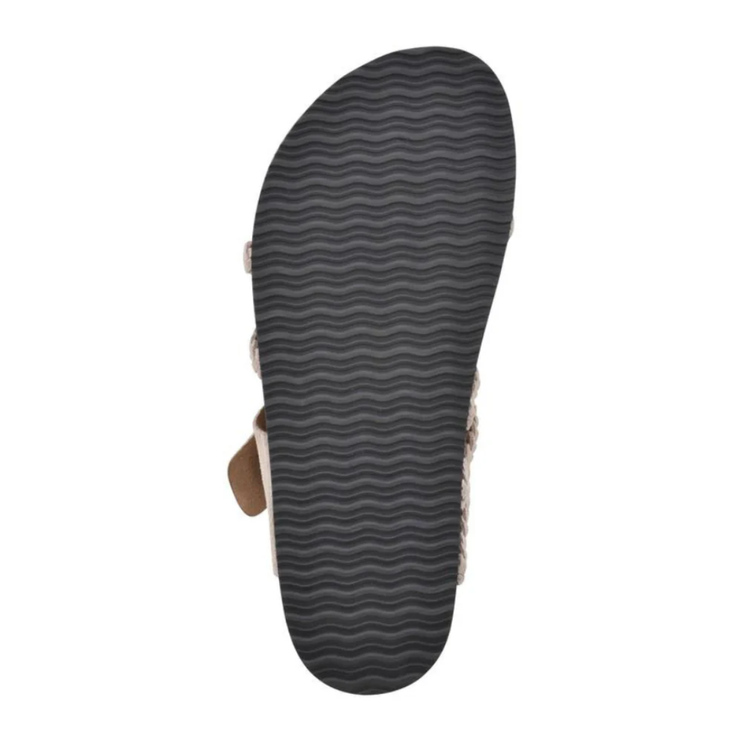 Sandalias de corcho trenzado