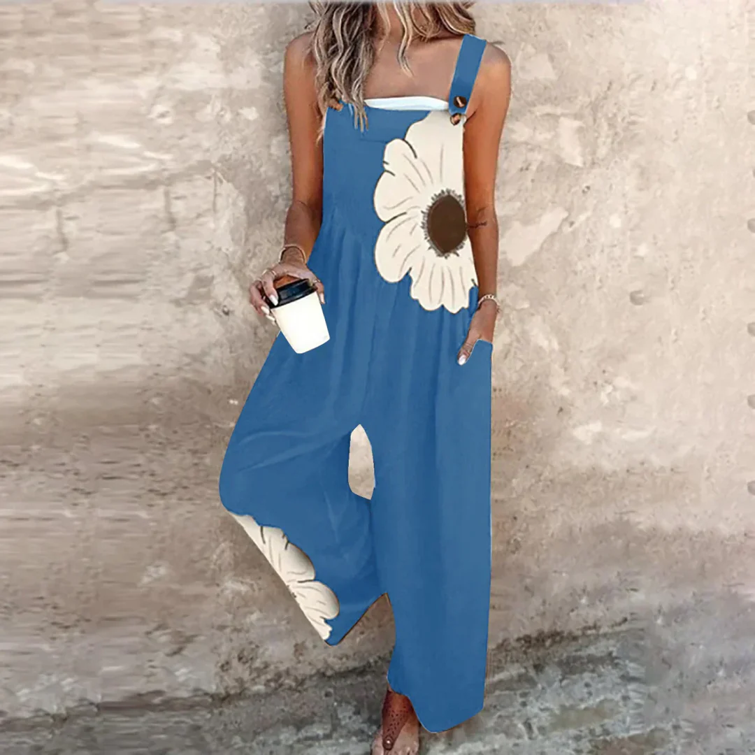 Un cómodo peto estampado