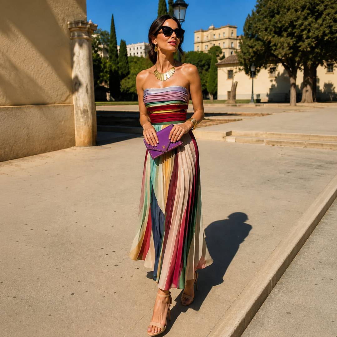 Evelyn | Elegante vestido largo