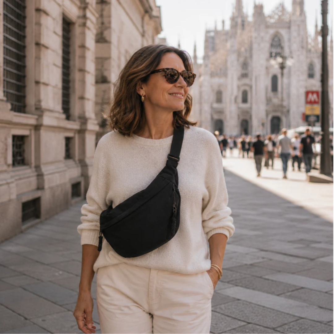 BRISA | BOLSO DE HOMBRO NEGRO