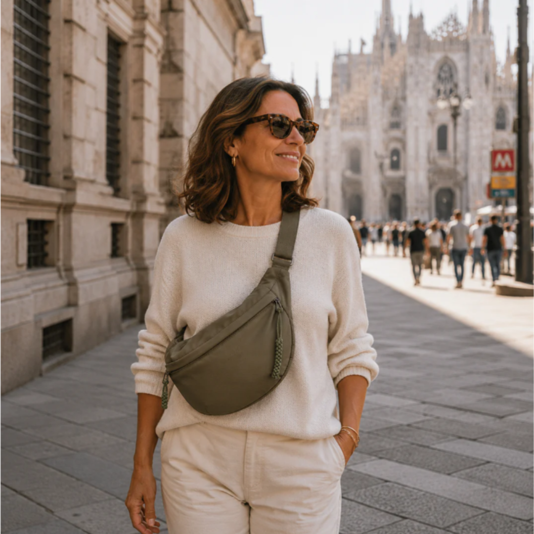 ABRIL | BOLSO DE HOMBRO VERDE