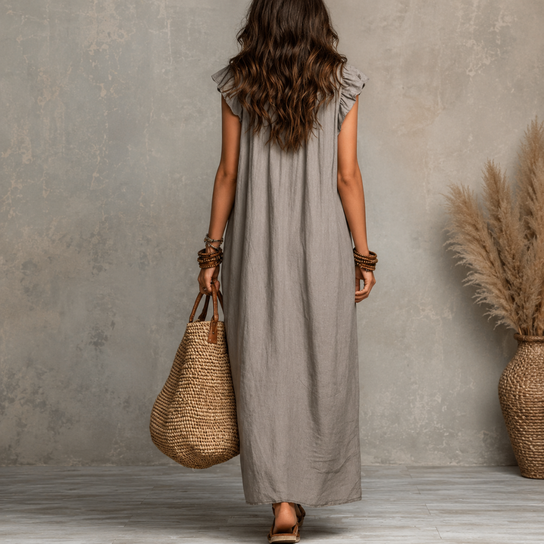 Camelia | Vestido largo bohemio