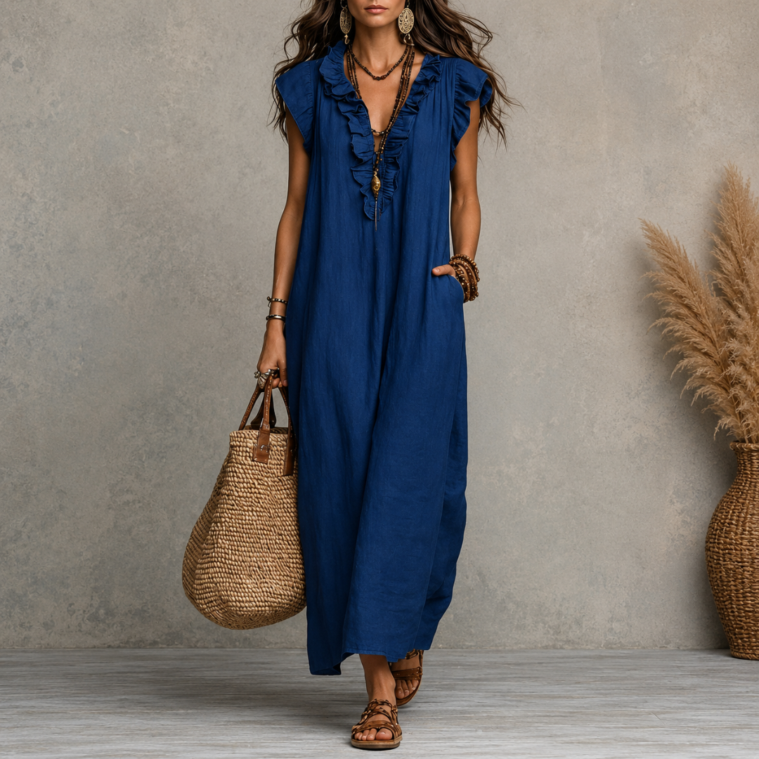 Camelia | Vestido largo bohemio