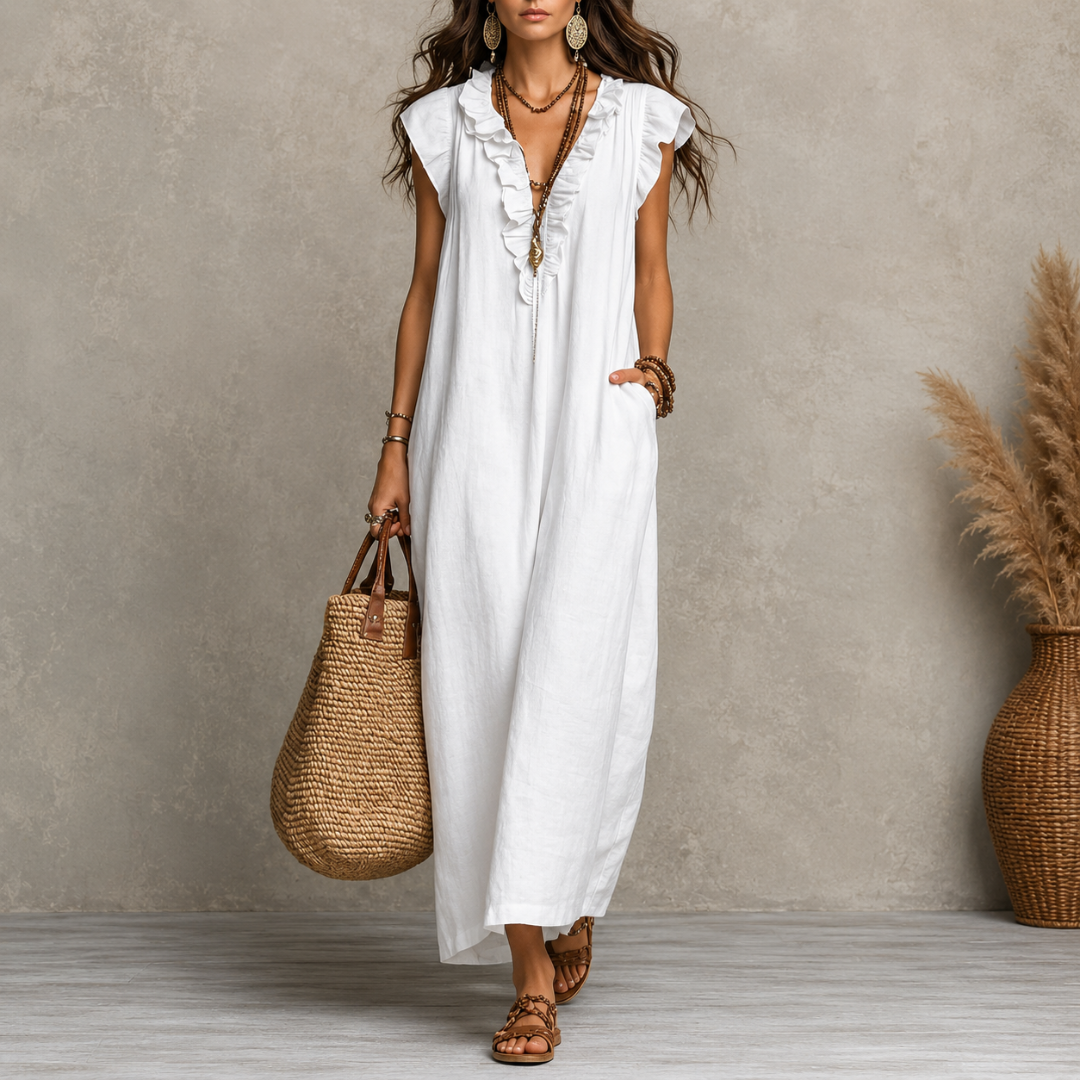 Camelia | Vestido largo bohemio