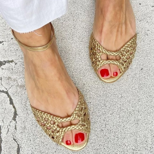 Sandalias con tira en el tobillo
