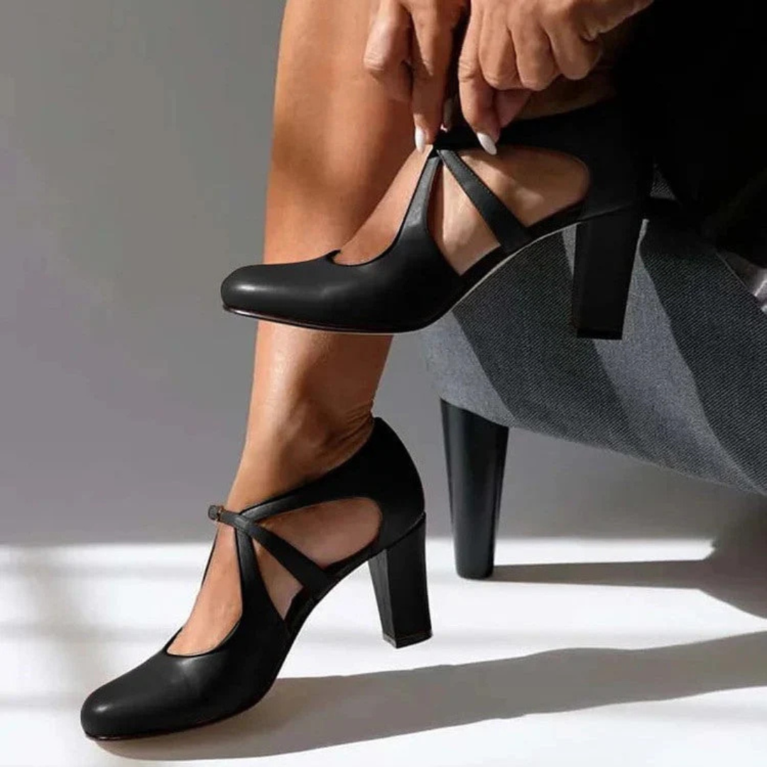 Camille | Elegantes tacones de piel