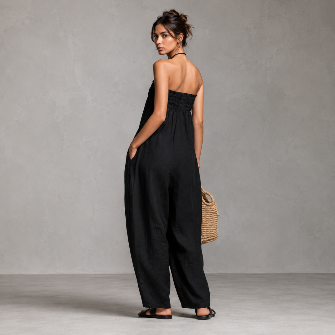 Nina | Elegante mono sin tirantes