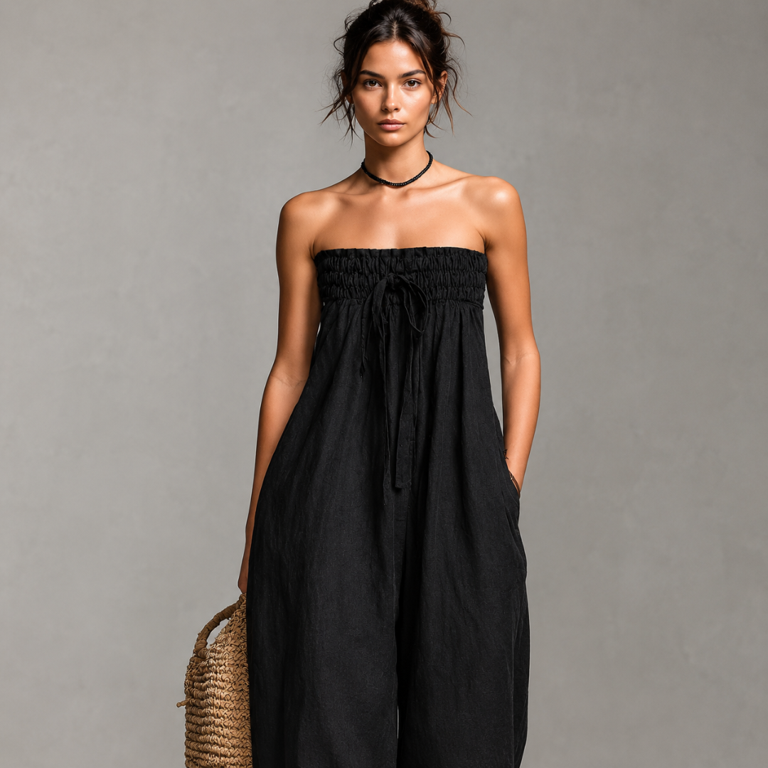Nina | Elegante mono sin tirantes