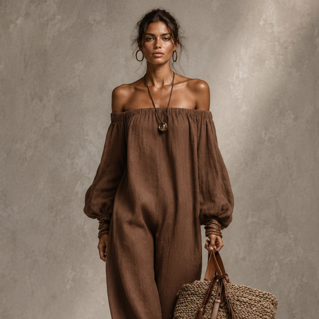Fenna | Mono tipo bustier con mangas