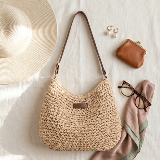 SIMONA | BOLSO TRENZADO ELEGANTE