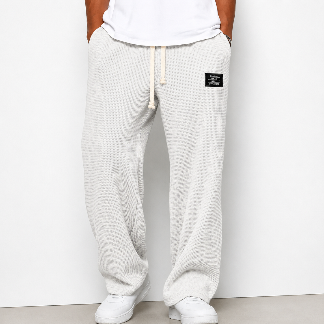 Samy | Pantalones de pierna ancha con cintura ajustable
