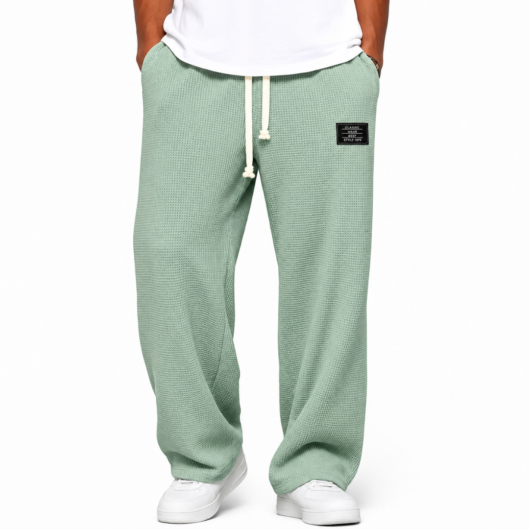 Samy | Pantalones de pierna ancha con cintura ajustable