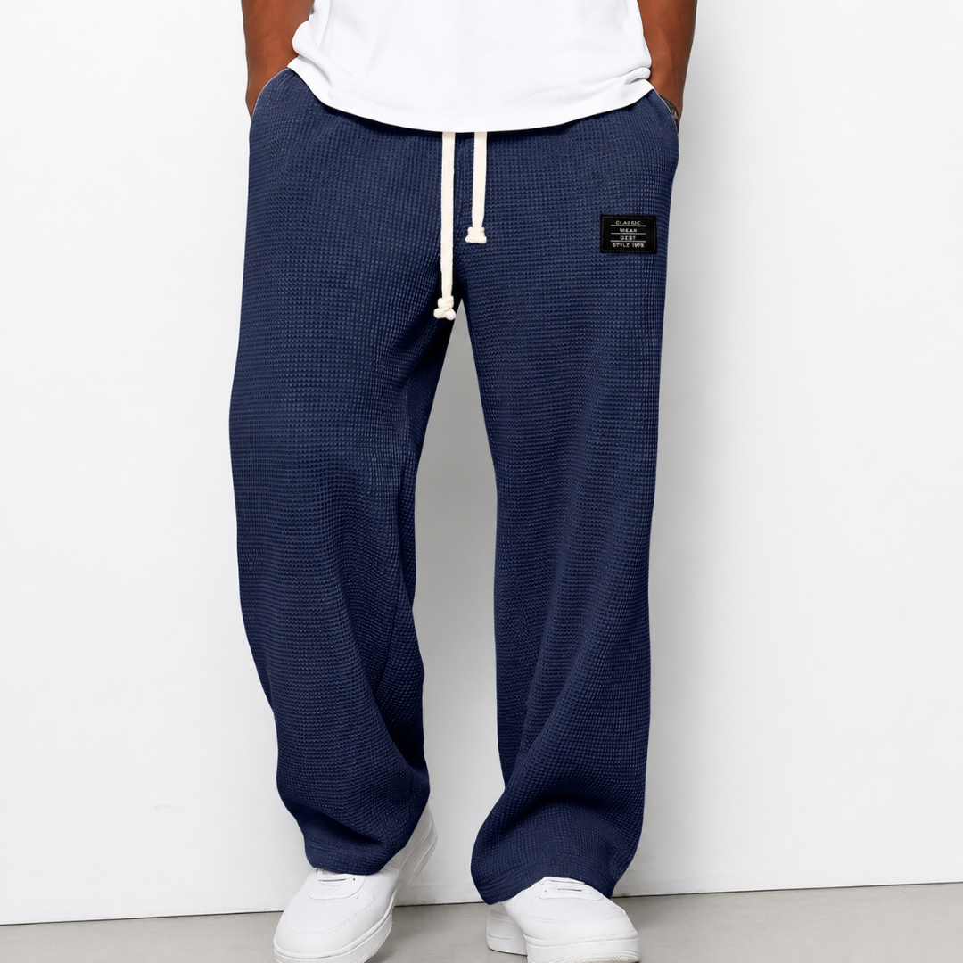 Samy | Pantalones de pierna ancha con cintura ajustable