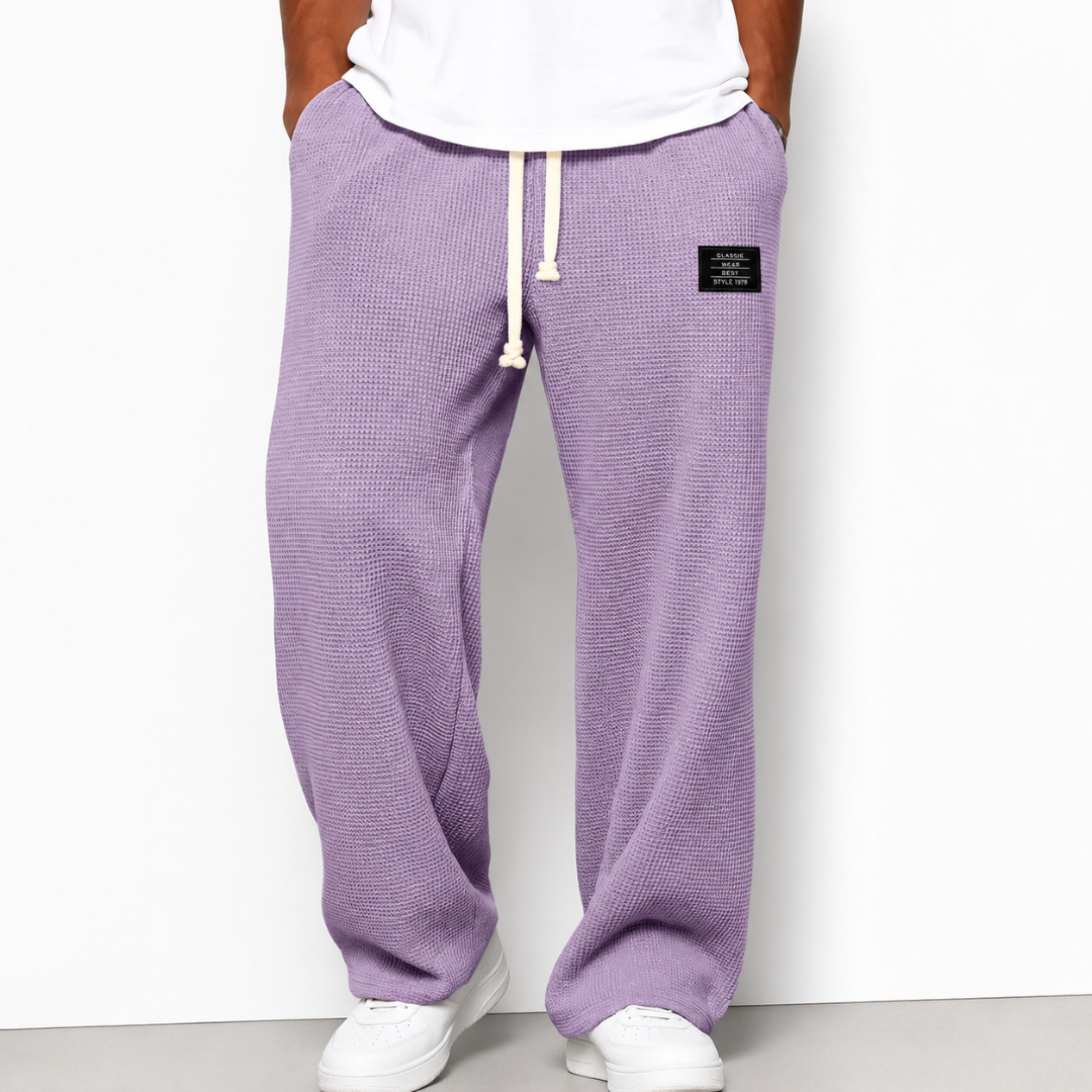 Samy | Pantalones de pierna ancha con cintura ajustable
