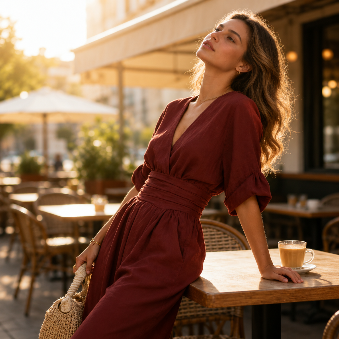 Élise – Mono elegante y de corte fluido