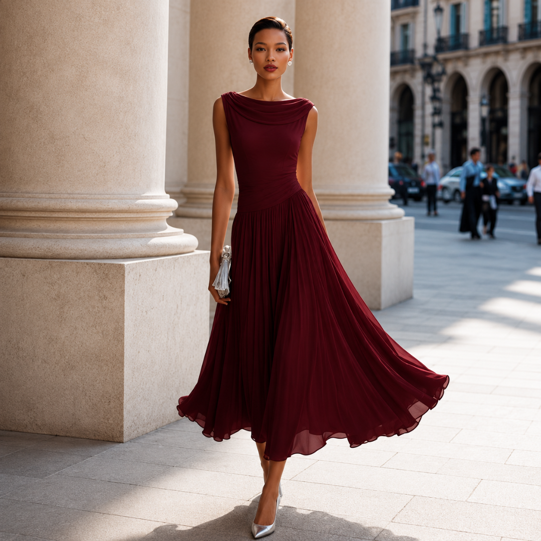 Emma | Elegante vestido midi para ceremonia